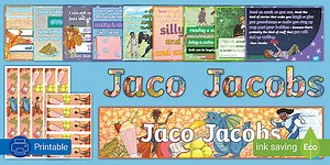 FREE Jaco Jacobs Classroom Display