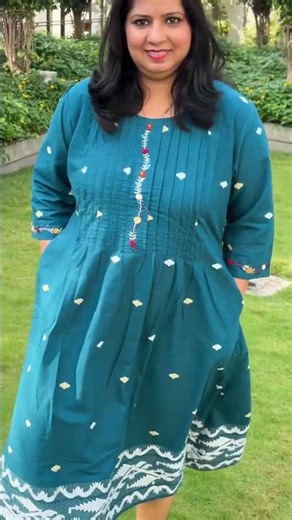 Jamdani cotton dress #comfortable #fashion #embroidery #viral #ytshorts