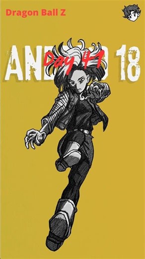 🗿Day 41/100 Days of 90s Anime | Android 18 vs Vegeta