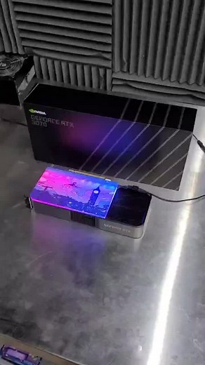 Nvidia RTX 3070 GPU Backplates are here 🙌 #UnwrapTheDeals #HomeOffice #nvidiageforce #rgb #gamerlife #pcmr #pcmasterrace #pcbuilds #pcgamer