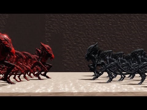 ALIEN DEADLINE XENOMORPHS [roblox showcase]
