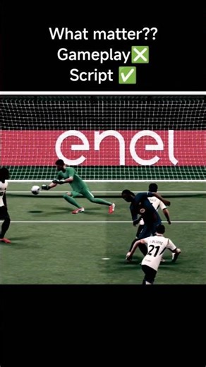 Script is real in efootball?? #football #efootball #shorts