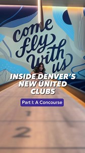 Drinks, eats and comfy seats. Come inside the first of two new United Clubs at DEN! 👀 Enjoy a Rocky Mountain inspired design, 400 seats across two levels, plenty of drinks and eats, and games galore. Find it on A West, near Gate A25. | Denver International Airport