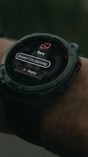 4.4K views · 53 reactions | fenix 8 Pro has two-way text messaging. Without needing to carry a phone. 190 less grams on your long run has never felt more liberating. | Garmin Outdoor | Facebook