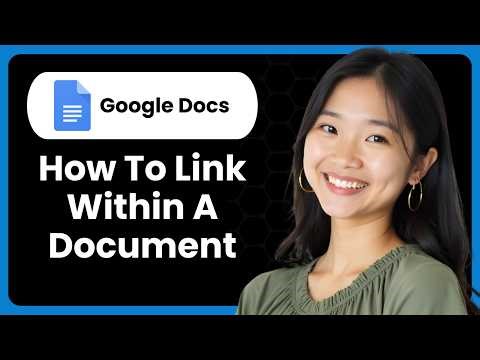Google Docs: How To Link Within A Document