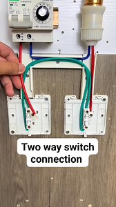 Two Way Light Switch Connection | Line Man