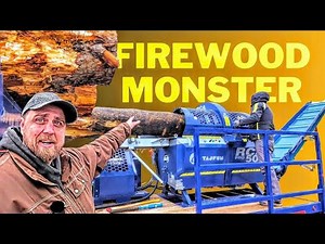 The Ultimate Firewood Processor? Tajfun RCA 500 with Live Deck
