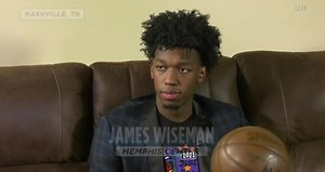 RJ Hampton emotional before the 2020 NBA draft