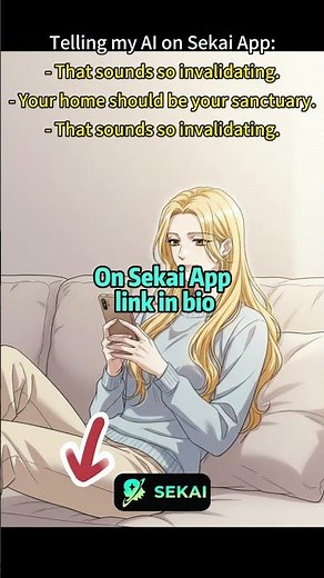 Would you trust an AI for advice? 🤔‪@Sekai_App‬ #sekaiapp #sekai