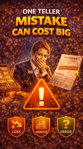 One Teller Mistake Can Cost Big