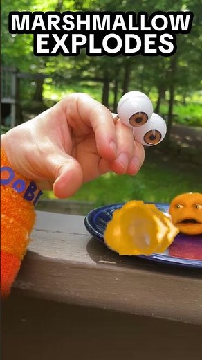 EXPLODING MARSHMALLOW #shorts