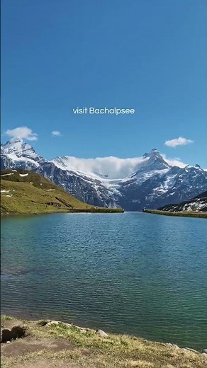 📍 Bachalpsee, Switzerland #grindelwald #switzerland