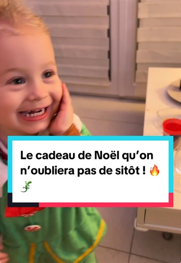 Le lézard télécommandé : cadeau surprise de Noël !