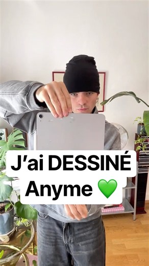 J'ai DESSINÉ Anyme pour le ZEVENT 💚 #zevent #anyme #dessin