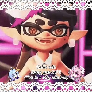 Callie splatoon edit! #splatoon3
