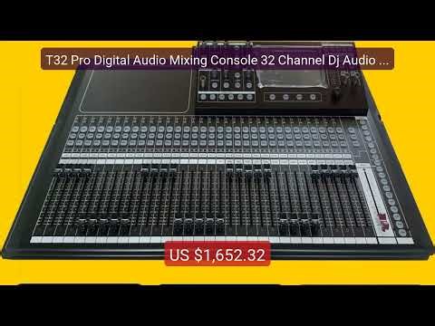 T32 Pro Digital Audio Mixing Console 32 Channel Dj Audio Mixer Buil... — Top Rated 2026 | Buy Now!