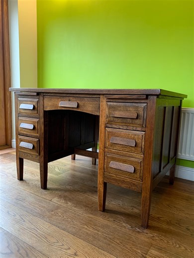 Antique Edwardian Desk, Vintage Writing Desk, Retro Desk, Old Desk, Homework/school/crafting/artist Desk - Etsy UK