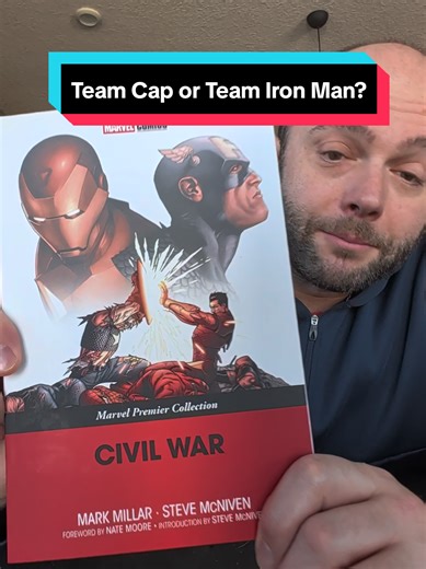 Experience Marvel's Civil War in Graphic Novel Form