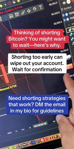 Need shorting strategies that work? DM “SHORT” to the email in my bio for guidelines#Shorting #RiskManagement #CryptoTrader