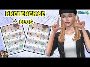 🍔😍PREFERENCE + PLUS en ESPAÑOL || Nuevas preferencias; BEBIDAS, SABORES, COMIDAS || #sims4 #review
