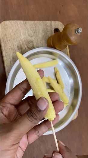 Viral babycorn recipe babycorn lollipop #food