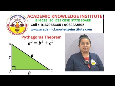 Class 7 Pythagoras Theorem [Adapted lesson for special Children] by Harsha mam #maths