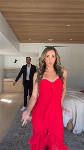 On our way to @dancingwiththestars for Halloween night so had to dress up as this emoji 💃💃💃💃💃!!!! So exciteddddd!!! (I get one try on videos with Lane lmao but I’m happy he’s agreeing to 1😍 everyone tell him he’s doing great so he continues hahaha) | Katie Austin