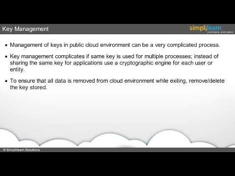 Key Management - CCSK Lesson 11 | Simplilearn