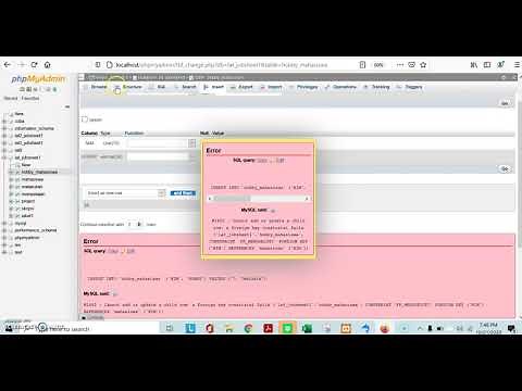 Cara Menambahkan, Mengubah Tabel MySQL dengan Constraint Primary dan Foreign Key
