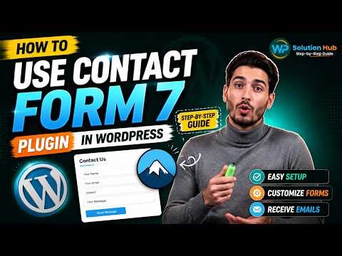 How to Use Contact Form 7 Plugin in WordPress | Complete Guide