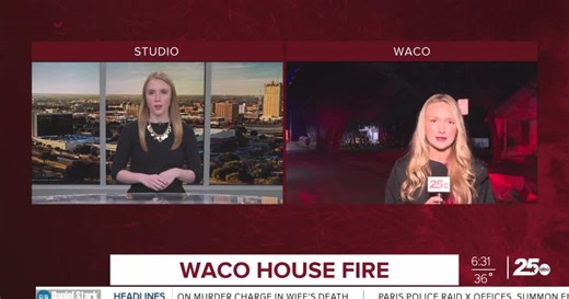 4 people safely removed from burning Waco home early Wednesday