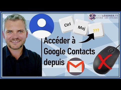 09/24 💥CONTACT💥Comment accéder à Google Contacts depuis Gmail sans toucher souris