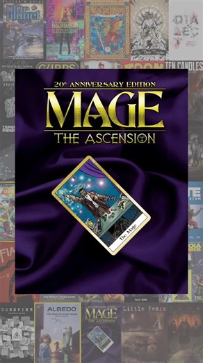60 second RPG reviews. chapter 38: Mage: The Ascension. #rpg #rpgtok #rpgtiktok #ttrpg #ttrpgtok #ttrpgtiktok #beggartok #magetheascension #whitwolf #worldofdarkness #onyxpath #onyxpathpublishing