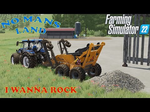 No Mans Land Ep 6 Time to remove them rocks Farm Sim 22