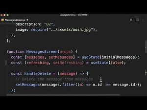 React Native | Fundamentals #57 - Implementing pull to refresh [By Mosh Hamedani]