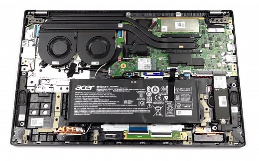 ACER 宏基 Swift X SFX16-51G 笔记本电脑拆机手册