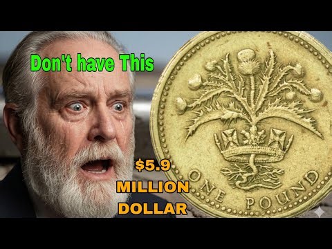In 4 Coins 🔥 Rare UK One Pound Coins 1985, 1988, 1989 | Queen Elizabeth II Coin History 💰