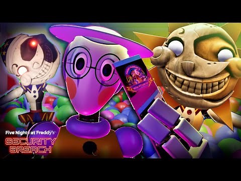 Sun & Moon Animatronics Want to Play || Five Nights at Freddy's: Security Breach #2 (Playthrough)