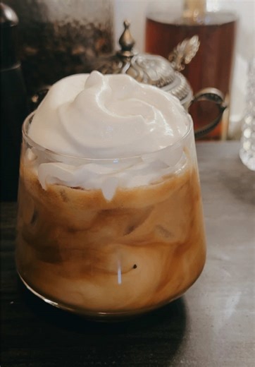 Scottish lore and an Iced pancake latte ☕️ #fyp #coffeetiktok #coffee #scottish #folklore