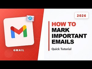 How To Mark Important Emails in Gmail