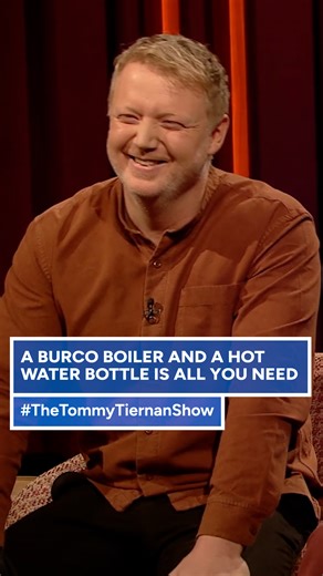 Burco boiler 🤝 hot water bottle⁣ Tommy chats to father and son, Breanndán & Cormac Ó Beaglaoich about life on the road as a musician ⁣ #TommyTiernanShow | RTÉ One