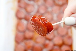 Crock-Pot Bourbon Glazed Kielbasa Recipe
