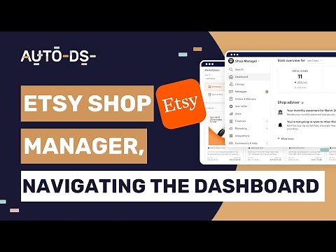 Understanding The Etsy Dashboard | Shop Manager Explained