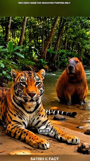 Why Predators Ignore Capybara #shorts