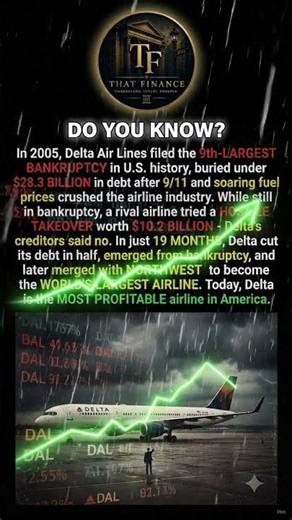 How Delta survived a $28 billion disaster #aviation #money #delta