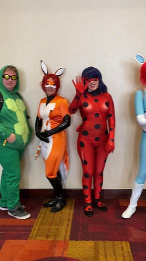 Miraculous Ladybug and Friends Cosplay at Indiana Comic Con 2021