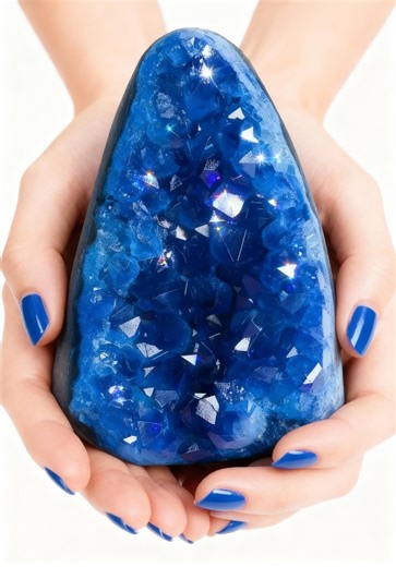 Blue Quartz Crystal Cluster–healing Décor - Etsy