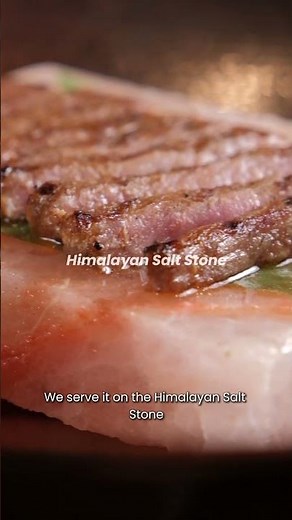 If you’re visiting DOMO, our A5 Wagyu is a non-negotiable.