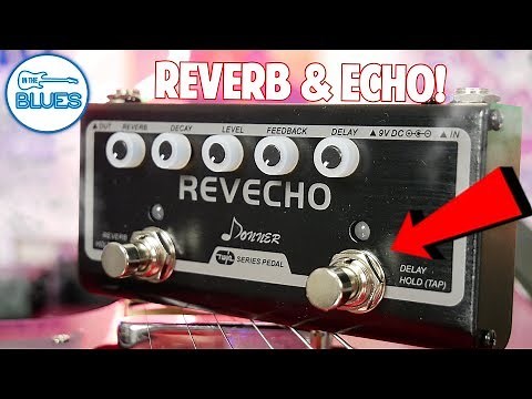 Donner Revecho Twin Series Reverb & Delay Pedal