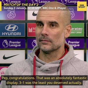 69K views · 627 reactions | Pep Guardiola has an ominous message for Man City's rivals... | Match of the Day | Facebook